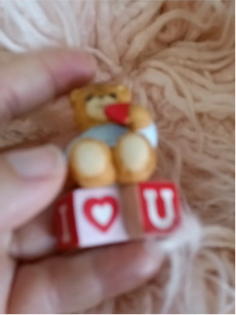 Lucy & Me Best Friends Girl Bear w/ I love U Little Bear Lucy Rigg Pair 1986